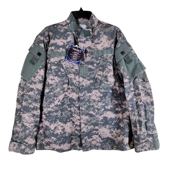 Tencate Defender M Lenzing FR Jacket Mens M Reg Digital Camo Working Combat Army - Picture 1 of 10
